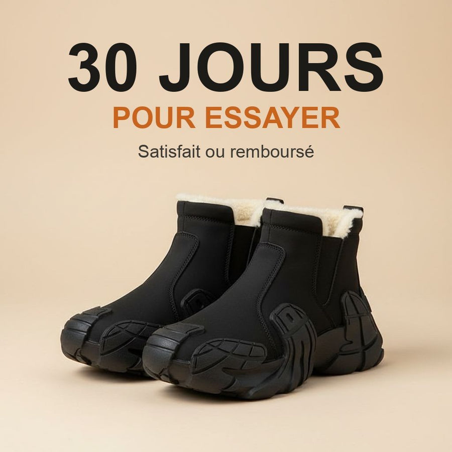 30 jours pour essayer, satisfait ou remboursé