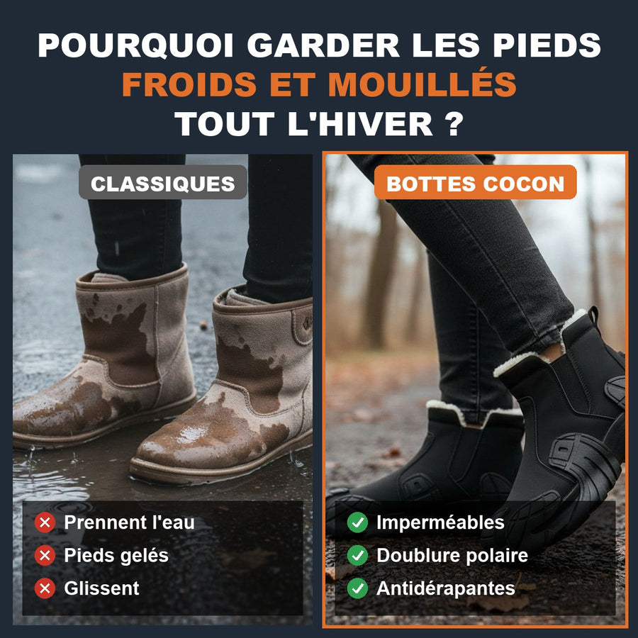 Bottes classiques contre Bottes Cocon